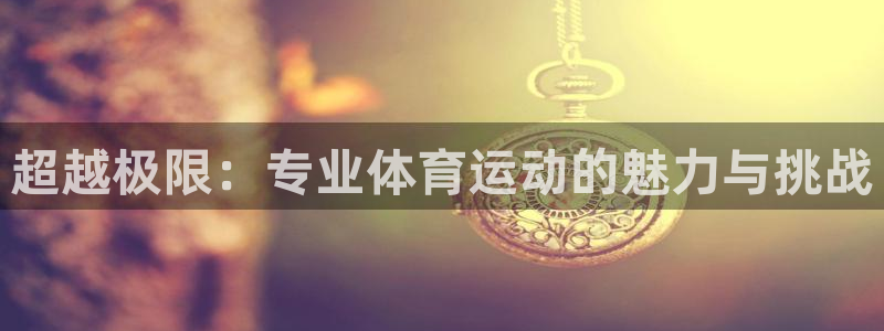 vsport体育官网下载官方客服电话:超越极限:专业体育运动